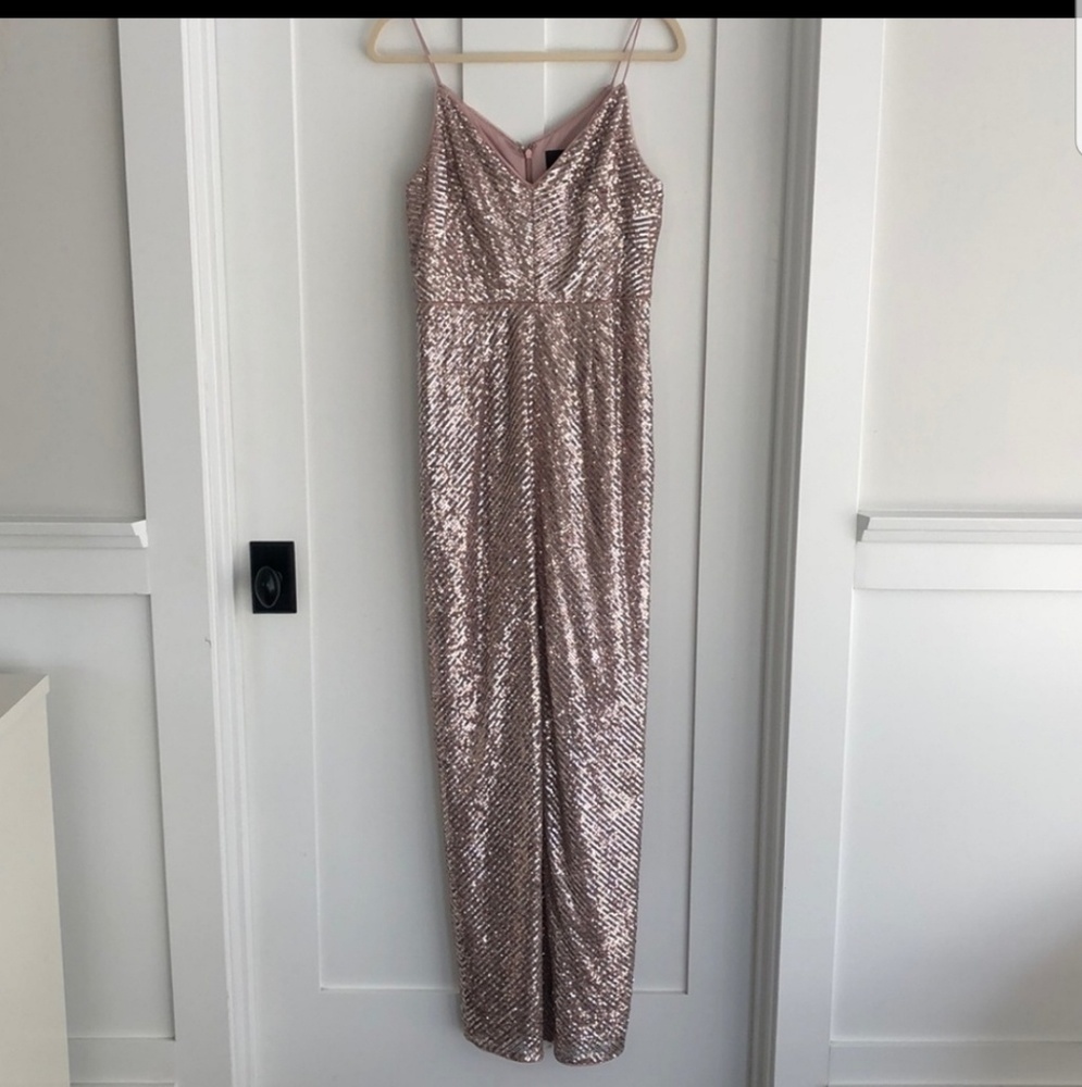 STUNNING ROSE GOLD Formal dress